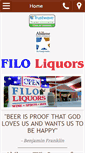 Mobile Screenshot of filoliquors.com